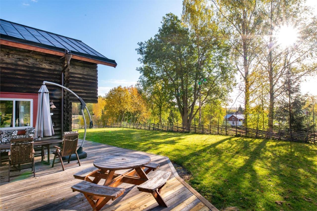 Appartamento Luxurious Log House - Graensfors 354 Bergsjö Esterno foto